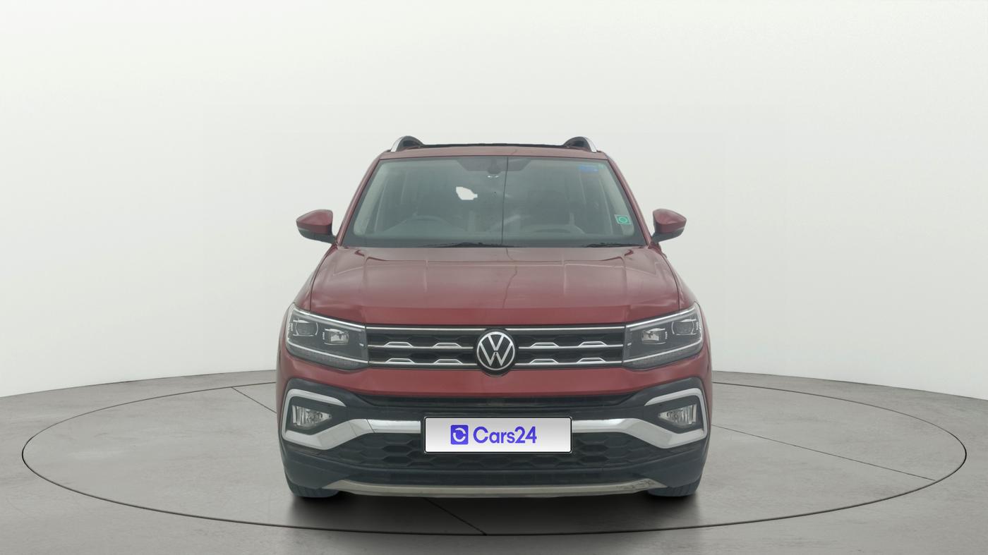 2022 Volkswagen TAIGUN TOPLINE 1.0 TSI MT, Petrol, Manual, 7,103 km, Front