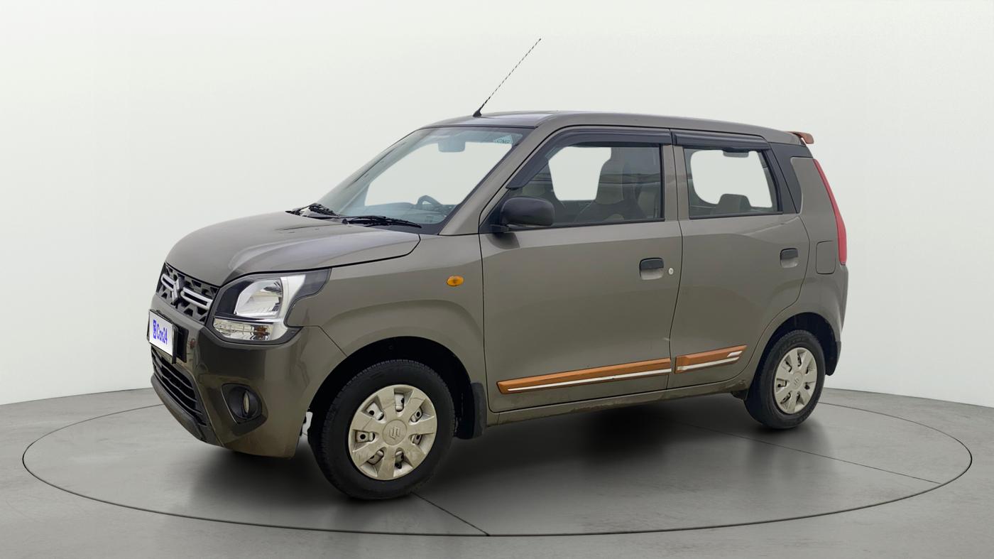 2021 Maruti New Wagon-R LXI CNG (O) 1.0, CNG, Manual, 96,510 km, Left Front Diagonal