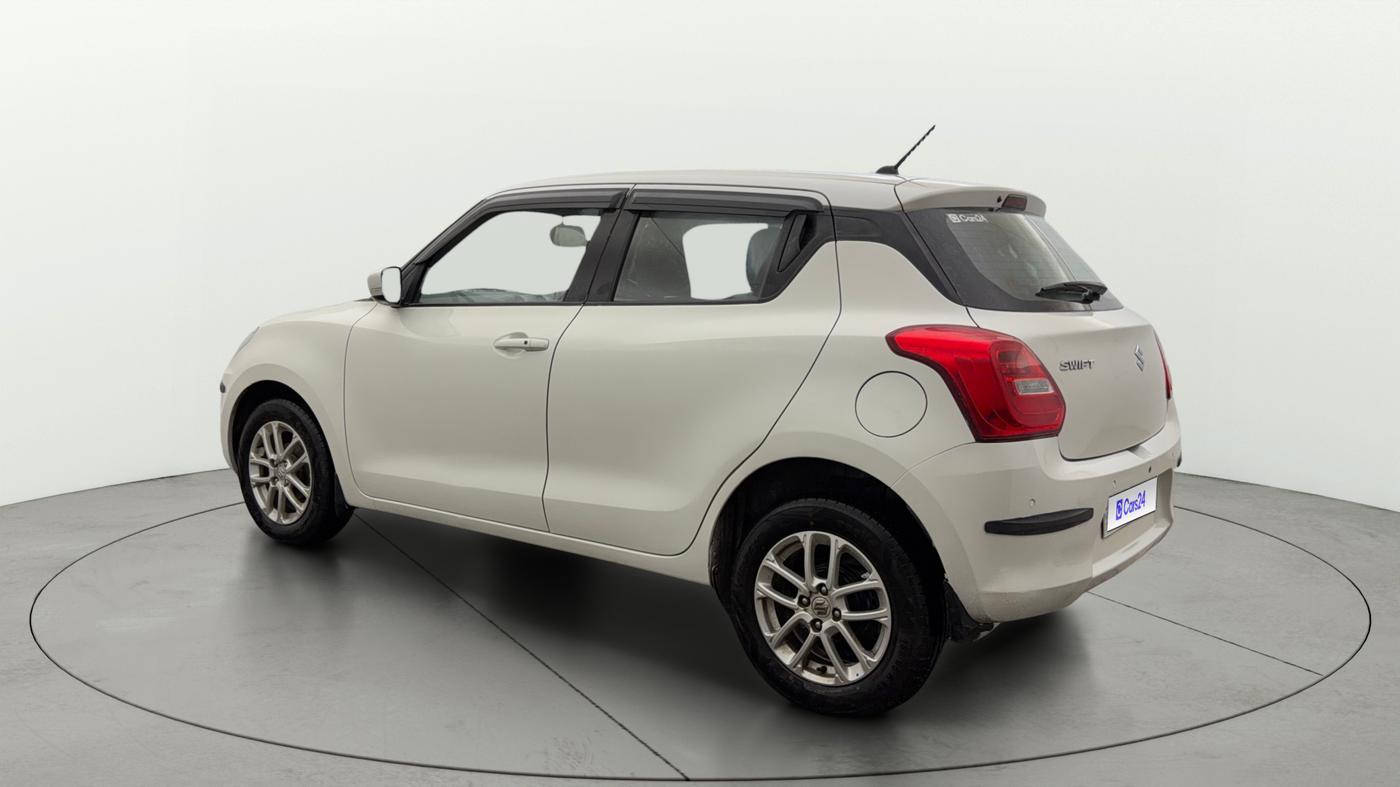 2019 Maruti Swift ZXI AMT, Petrol, Automatic, 58,115 km, Left Back Diagonal
