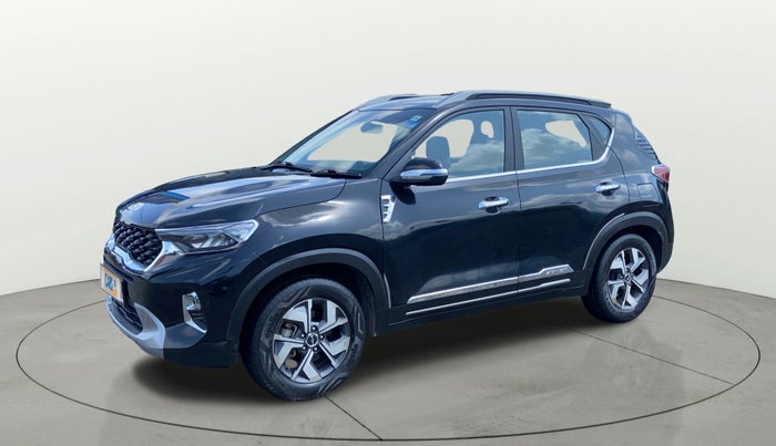 2023 KIA SONET HTX 1.0 IMT, Petrol, Manual, 50,046 km, Left Front Diagonal