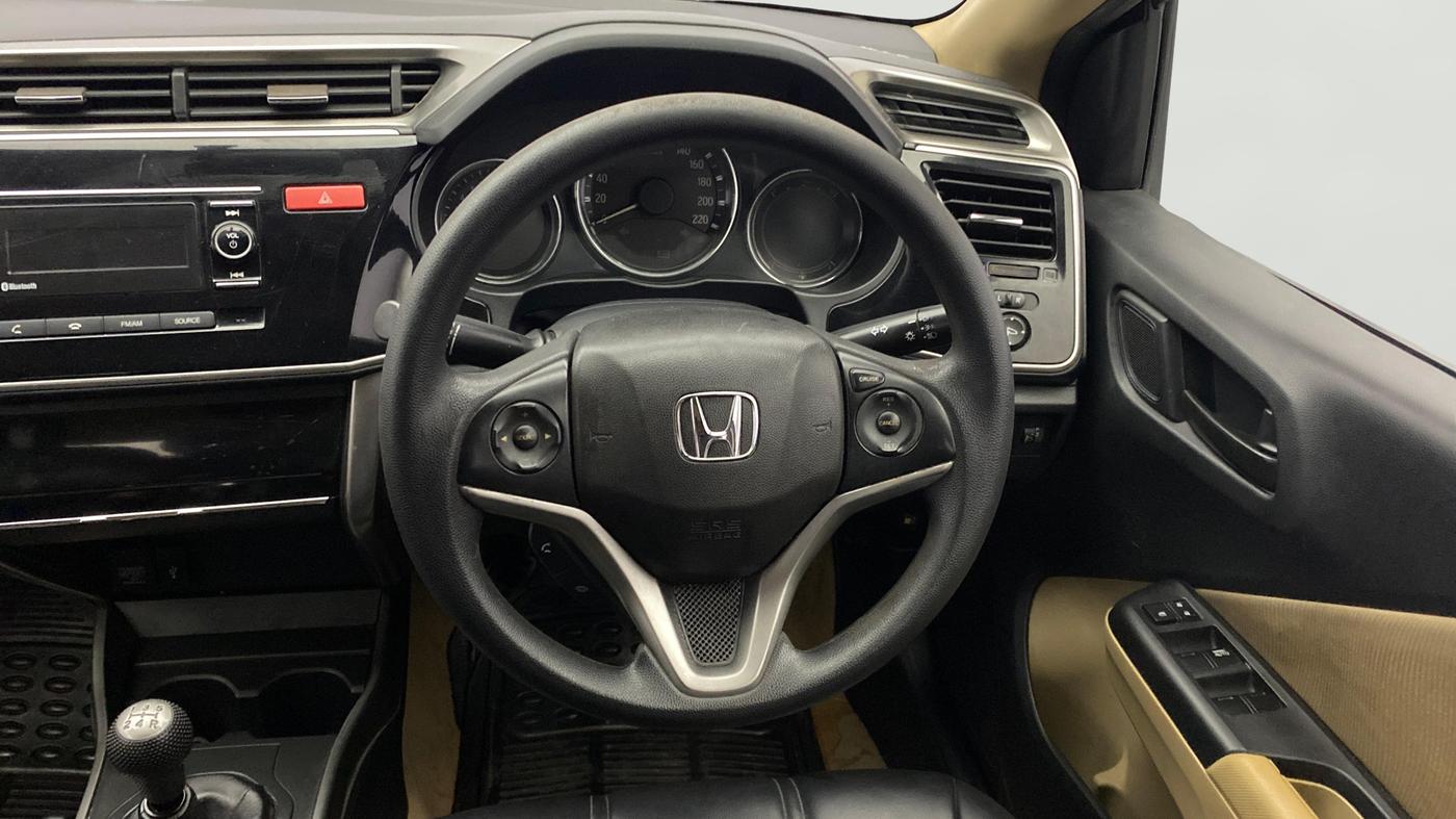 2014 Honda City 1.5L I-VTEC SV, Petrol, Manual, 86,742 km, Steering Wheel Close Up