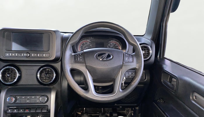 2022 Mahindra Thar LX HT PETROL 4WD MT, Petrol, Manual, 52,058 km, Steering Wheel Close Up