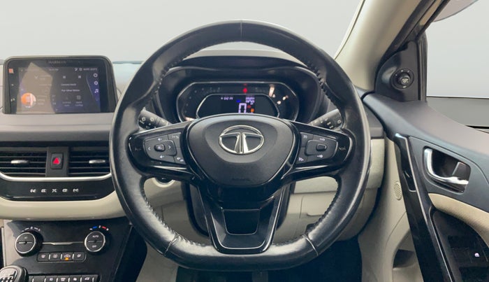 2021 Tata NEXON XZ PLUS PETROL SUNROOF, Petrol, Manual, 30,391 km, Steering Wheel Close Up