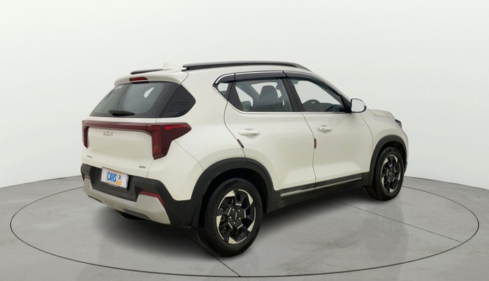 2025 KIA SONET HTX 1.5 AT, Diesel, Automatic, 27,399 km, Right Back Diagonal