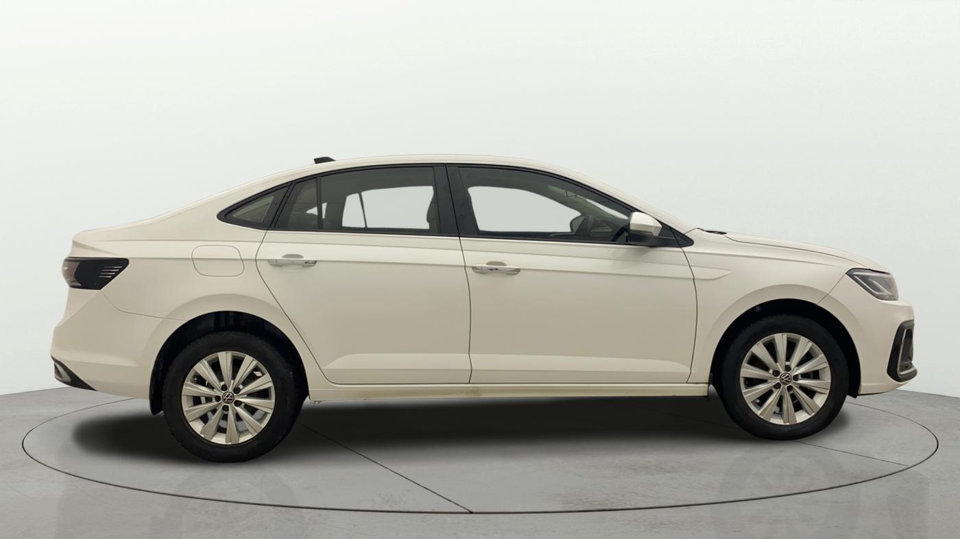2022 Volkswagen VIRTUS HIGHLINE TSI 1.0 MT, Petrol, Manual, 61,366 km, Right Side View