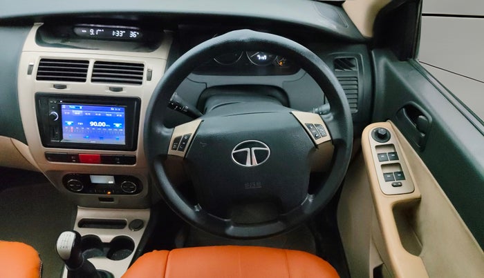 2013 Tata Indica Vista ZX QUADRAJET, Diesel, Manual, 81,604 km, Steering Wheel Close Up