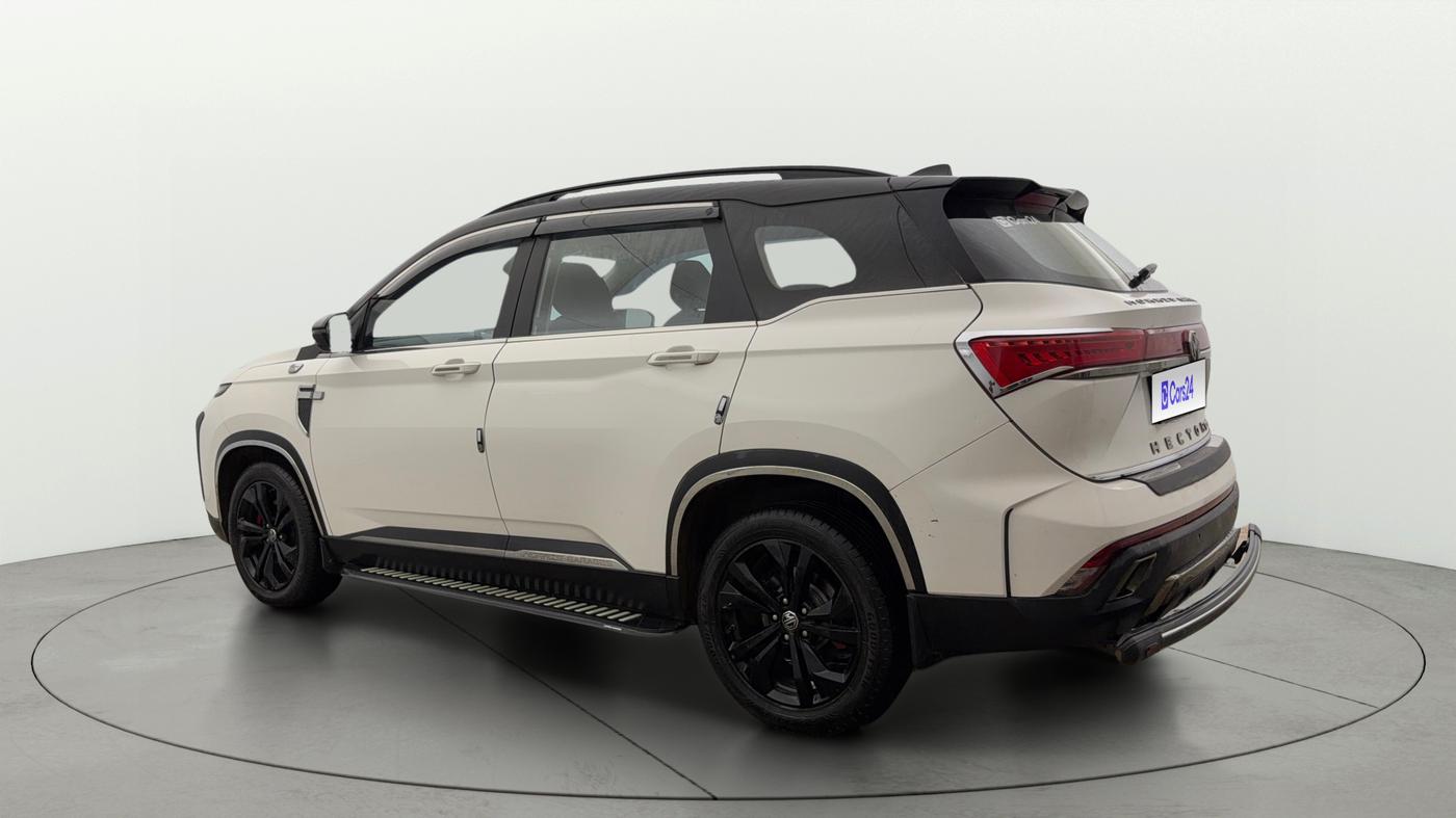 2024 MG HECTOR PLUS Sharp Pro Snowstorm 2.0 Turbo MT 7 STR, Diesel, Manual, 21,040 km, Left Back Diagonal