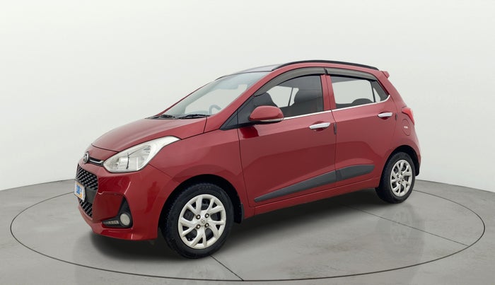 2019 Hyundai Grand i10 SPORTZ 1.2 KAPPA VTVT, Petrol, Manual, 48,441 km, Left Front Diagonal
