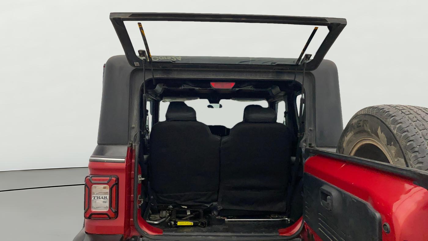 2021 Mahindra Thar LX  P 4WD AT CONVERTIBLE, Petrol, Automatic, 44,163 km, Boot Open Zoomed View