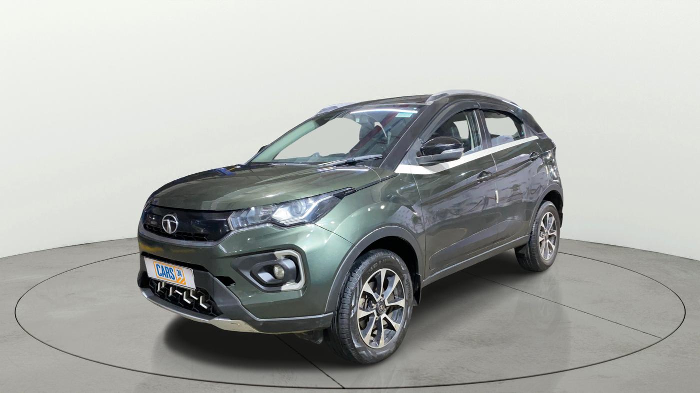 2021 Tata NEXON XZ PLUS DIESEL, Diesel, Manual, 79,830 km, Left Front Diagonal