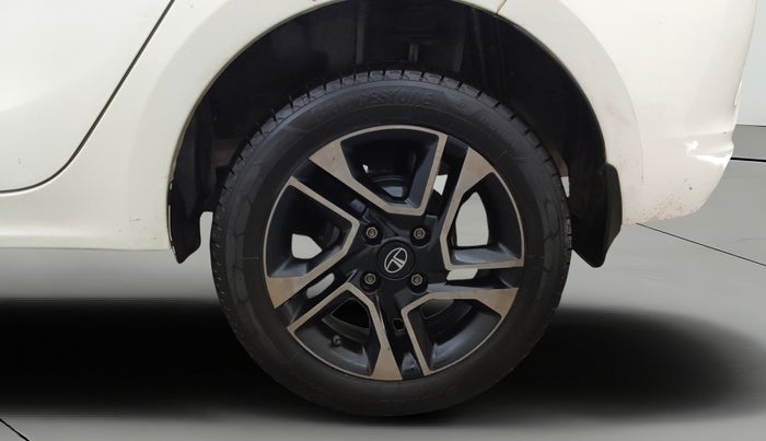 2022 Tata TIGOR XZ PLUS CNG, CNG, Manual, 69,714 km, Left Rear Wheel