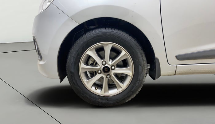 2016 Hyundai Grand i10 ASTA AT 1.2 KAPPA VTVT, Petrol, Automatic, 54,701 km, Left Front Wheel