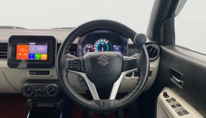 2021 Maruti IGNIS ZETA 1.2, Petrol, Manual, 96,670 km, Steering Wheel Close Up