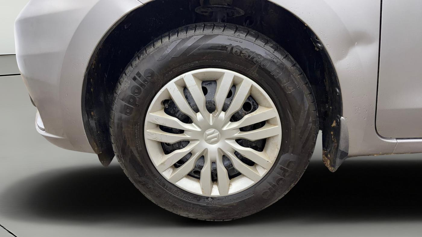 2022 Maruti Dzire VXI CNG, CNG, Manual, 66,663 km, Left Front Wheel