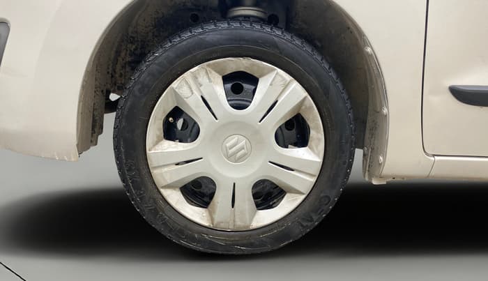 2018 Maruti Wagon R 1.0 VXI, Petrol, Manual, 86,377 km, Left Front Wheel