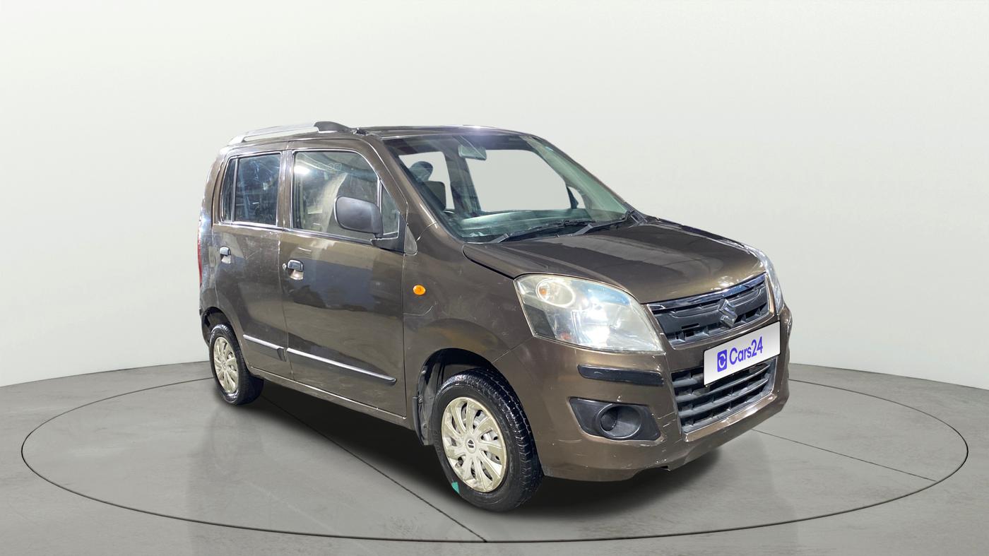 2013 Maruti Wagon R 1.0 LXI, Petrol, Manual, 35,260 km, Right Front Diagonal