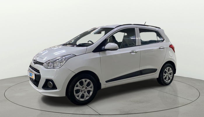 2014 Hyundai Grand i10 SPORTZ 1.2 KAPPA VTVT, Petrol, Manual, 52,075 km, Left Front Diagonal