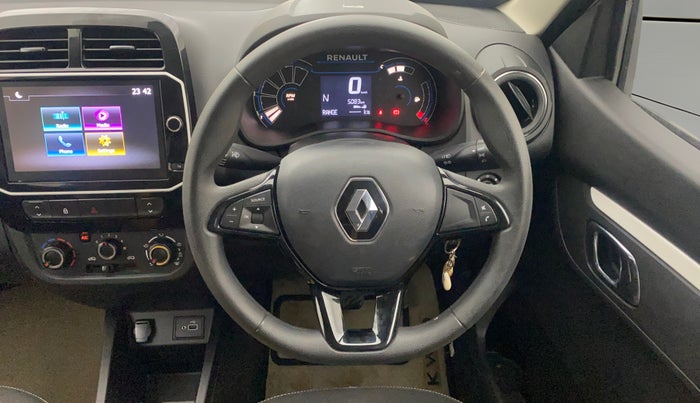 2024 Renault Kwid CLIMBER AMT 1.0, Petrol, Automatic, 5,049 km, Steering Wheel Close Up