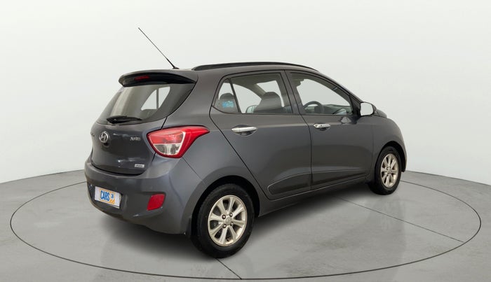2016 Hyundai Grand i10 ASTA AT 1.2 KAPPA VTVT, Petrol, Automatic, 66,660 km, Right Back Diagonal