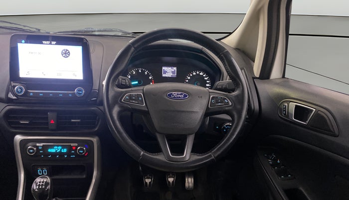 2018 Ford Ecosport TITANIUM 1.5L PETROL, Petrol, Manual, 43,799 km, Steering Wheel Close Up