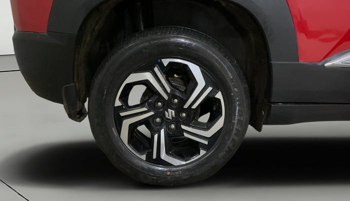 2022 Maruti BREZZA ZXI + SMART HYBRID DUAL TONE, Petrol, Manual, 50,627 km, Right Rear Wheel