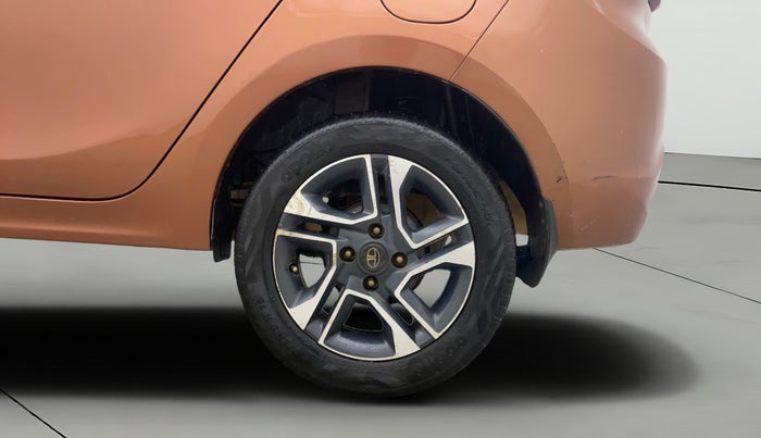 2017 Tata TIGOR XZ (O) PETROL, Petrol, Manual, 46,283 km, Left Rear Wheel