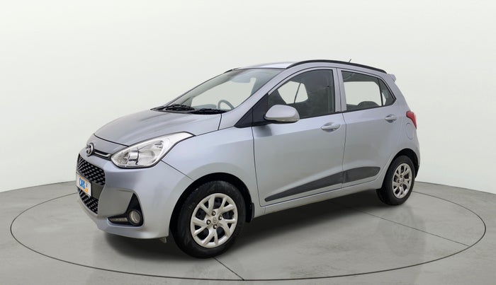 2018 Hyundai Grand i10 SPORTZ 1.2 KAPPA VTVT, Petrol, Manual, 66,773 km, Left Front Diagonal