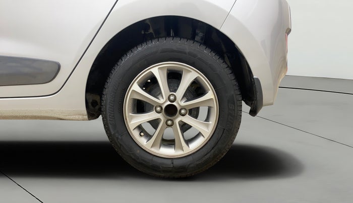 2016 Hyundai Grand i10 ASTA AT 1.2 KAPPA VTVT, Petrol, Automatic, 54,701 km, Left Rear Wheel