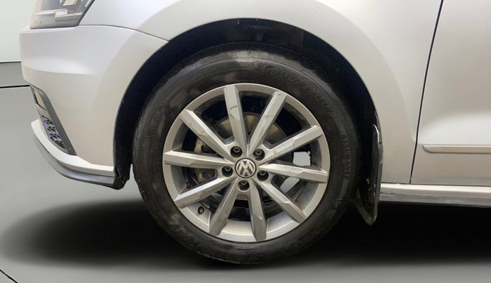 2019 Volkswagen Vento HIGHLINE PLUS 1.2 AT, Petrol, Automatic, 49,445 km, Left Front Wheel