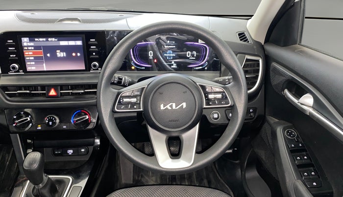 2025 KIA SELTOS HTK (O), Petrol, Manual, 2,460 km, Steering Wheel Close Up
