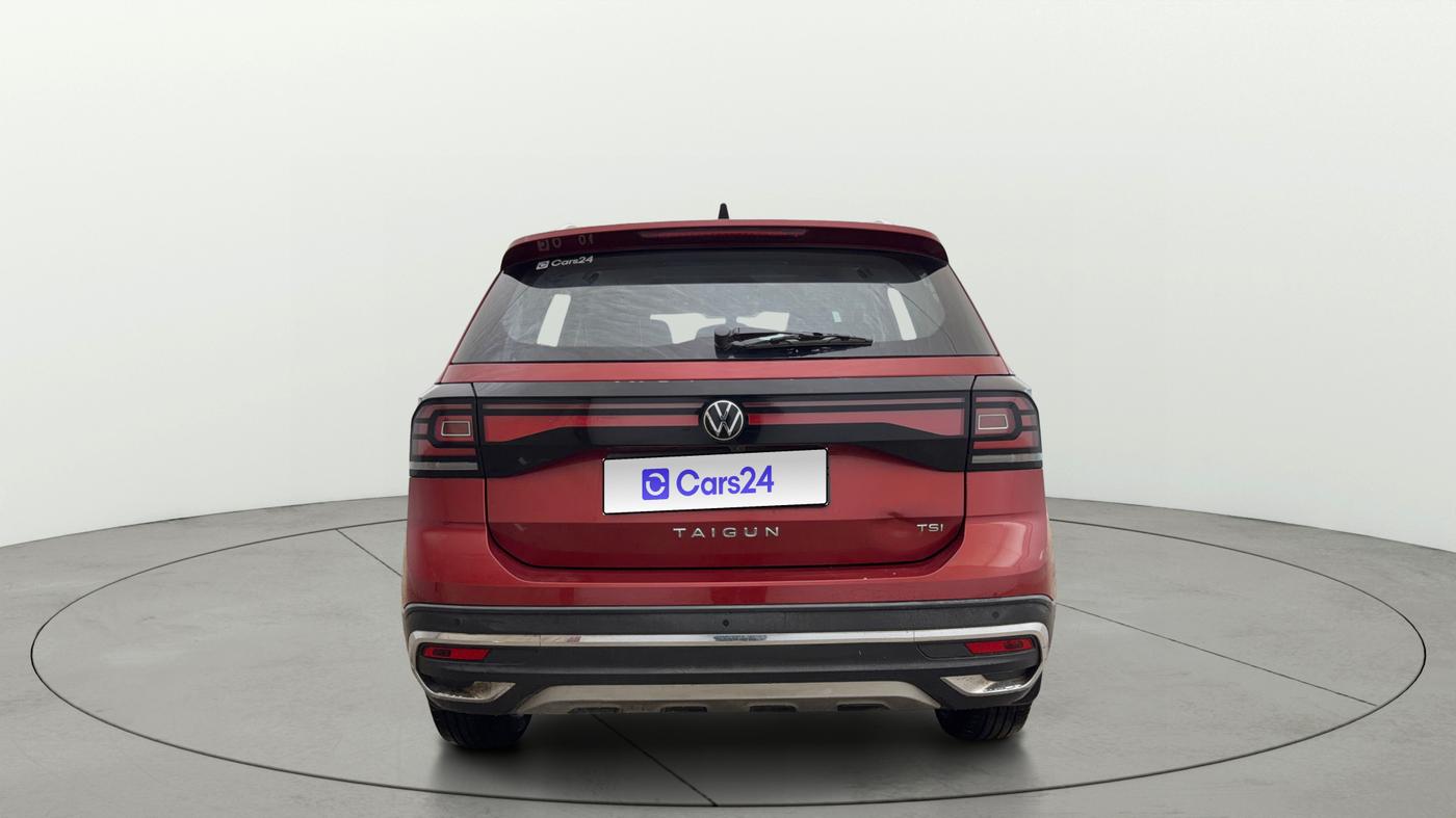 2024 Volkswagen TAIGUN HIGHLINE 1.0 TSI AT, Petrol, Automatic, 35,344 km, Back/Rear