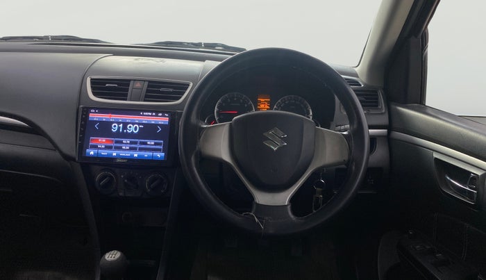 2014 Maruti Swift VXI, Petrol, Manual, 48,783 km, Steering Wheel Close Up