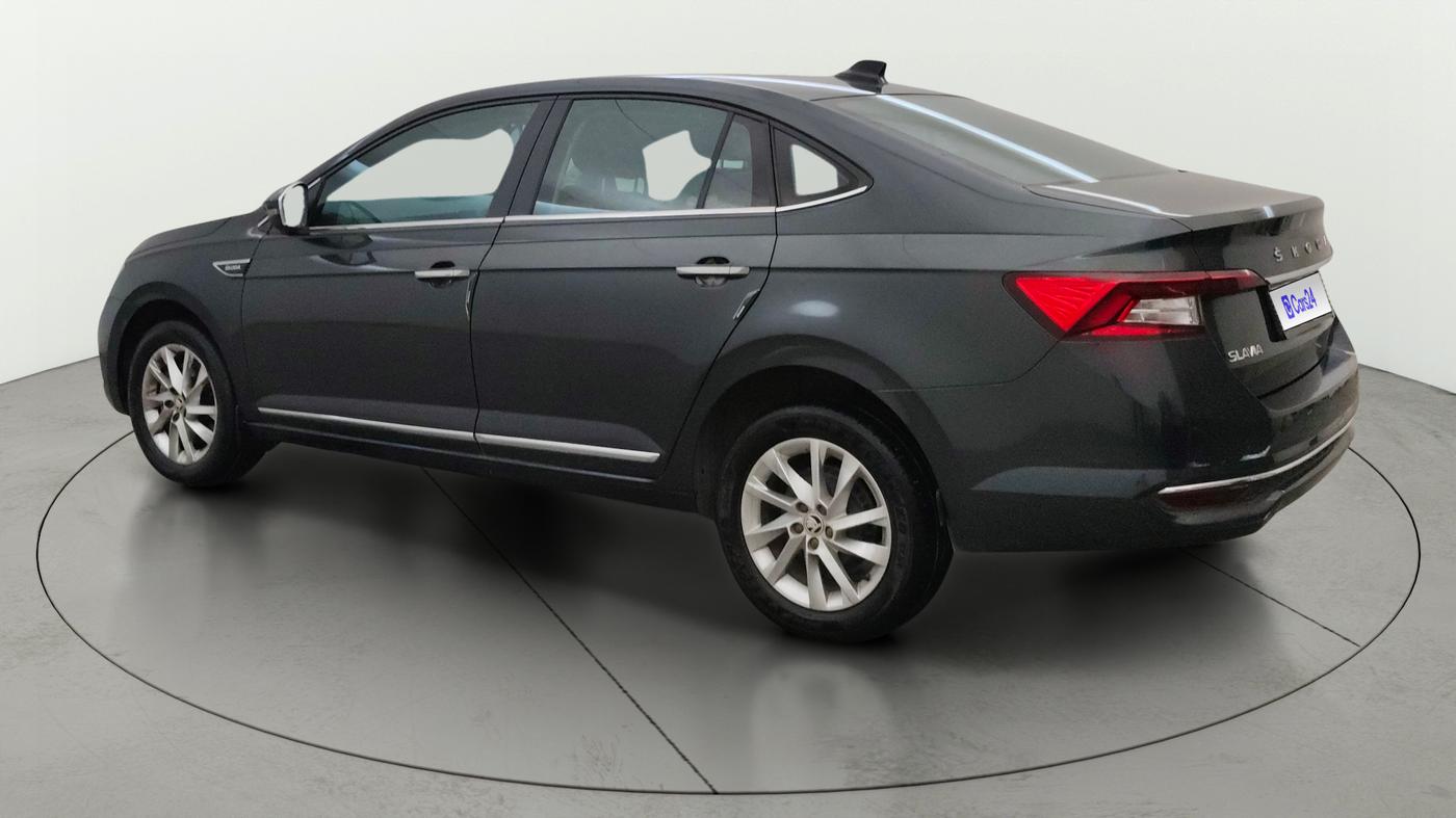 2023 Skoda SLAVIA Ambition 1.5L TSI, Petrol, Manual, 21,799 km, Left Back Diagonal