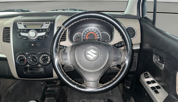 2015 Maruti Wagon R 1.0 VXI, CNG, Manual, 81,909 km, Steering Wheel Close Up