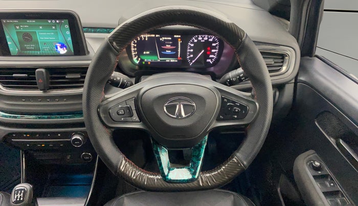 2022 Tata ALTROZ XZ PLUS PETROL DARK EDITION, Petrol, Manual, 80,230 km, Steering Wheel Close Up