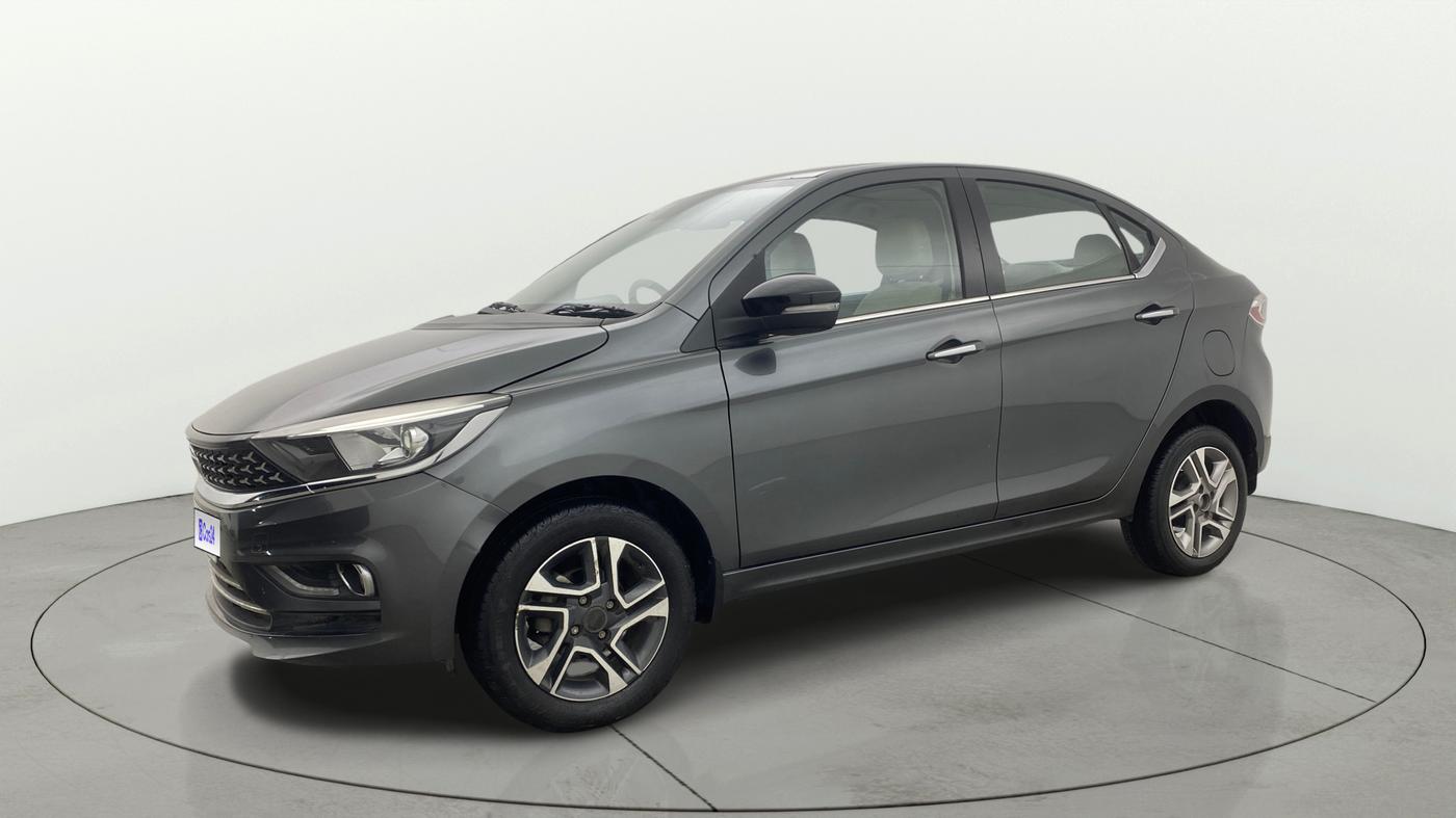 2023 Tata TIGOR XZ PLUS PETROL, Petrol, Manual, 28,667 km, Left Front Diagonal