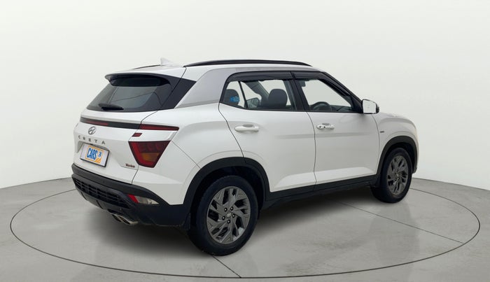 2020 Hyundai Creta SX (O) 1.4 TURBO DCT, Petrol, Automatic, 43,939 km, Right Back Diagonal