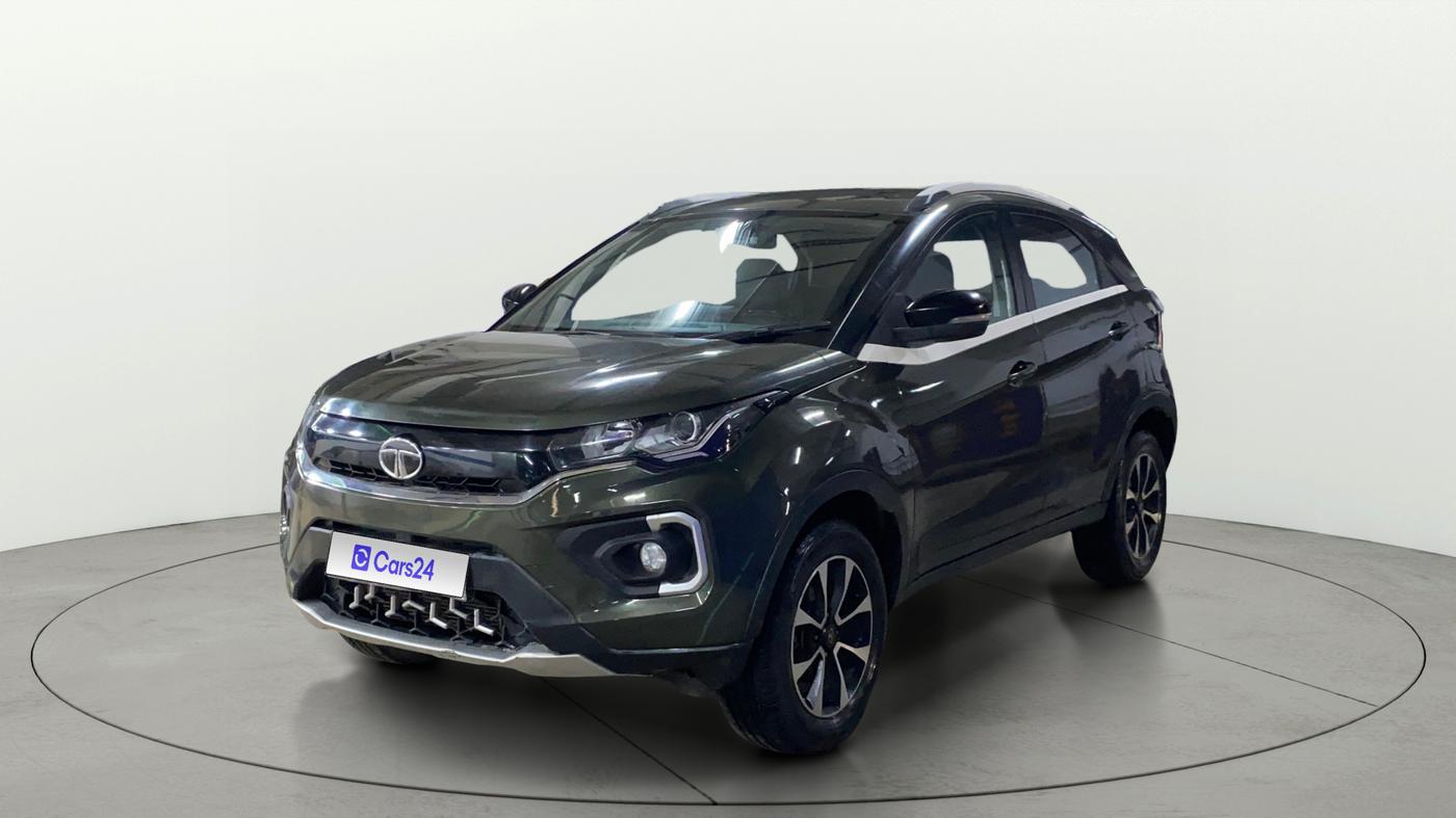 2021 Tata NEXON XZ PLUS PETROL, Petrol, Manual, 37,725 km, Left Front Diagonal