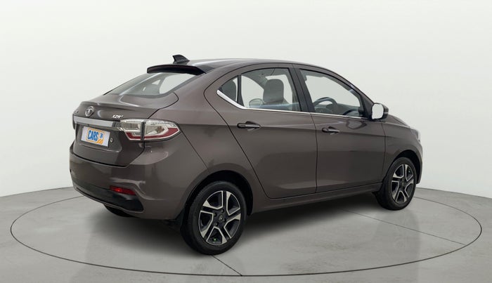 2019 Tata TIGOR XZA PLUS PETROL, Petrol, Automatic, 3,907 km, Right Back Diagonal