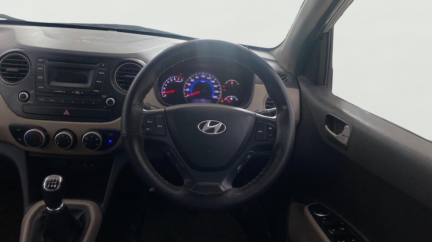 2014 Hyundai Grand i10 ASTA 1.2 KAPPA VTVT, Petrol, Manual, 55,312 km, Steering Wheel Close Up