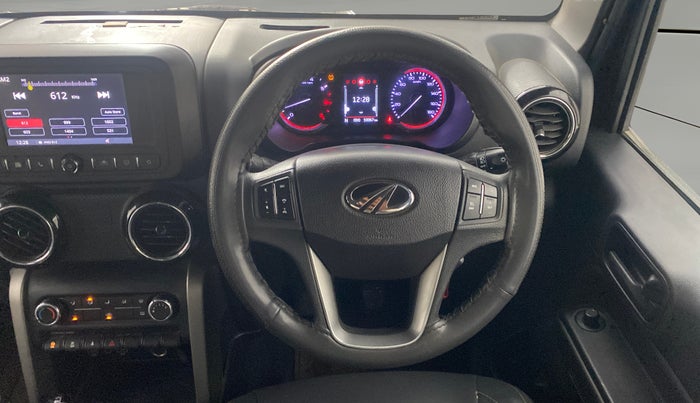 2021 Mahindra Thar LX HT PETROL 4WD MT, Petrol, Manual, 50,020 km, Steering Wheel Close Up