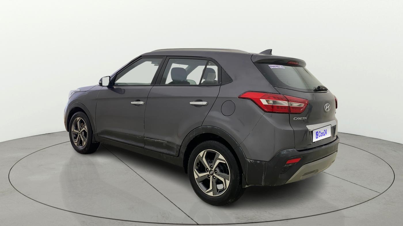 2019 Hyundai Creta SX AT 1.6 PETROL, Petrol, Automatic, 1,39,342 km, Left Back Diagonal