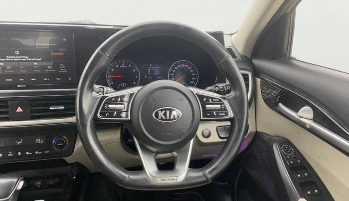 2019 KIA SELTOS HTX IVT 1.5 PETROL, Petrol, Automatic, 79,641 km, Steering Wheel Close Up