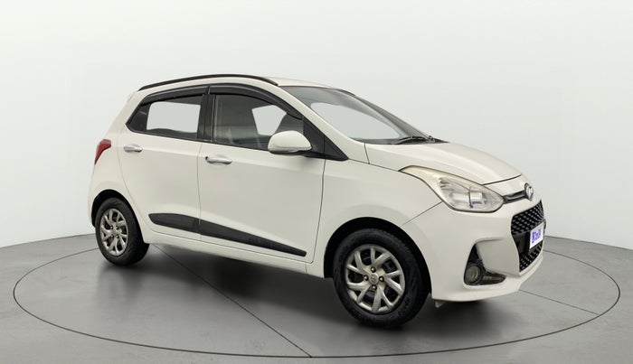 2017 Hyundai Grand i10 SPORTZ (O) 1.2 KAPPA VTVT, Petrol, Manual, 64,964 km, Right Front Diagonal