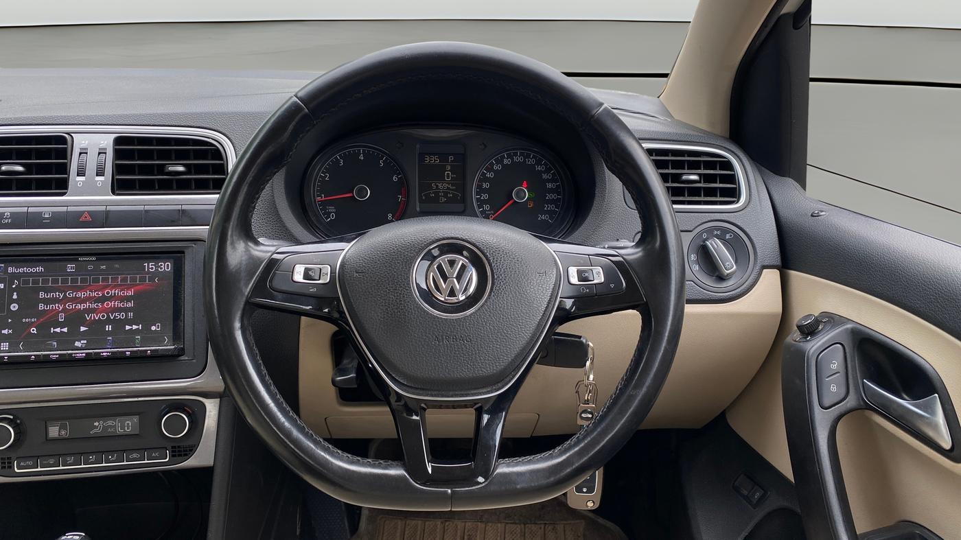 2019 Volkswagen Vento 1.2 TSI HIGHLINE PLUS AT, Petrol, Automatic, 57,673 km, Steering Wheel Close Up
