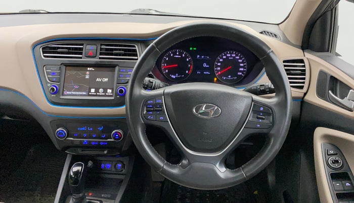2019 Hyundai Elite i20 ASTA (O) CVT, Petrol, Automatic, 44,675 km, Steering Wheel Close Up
