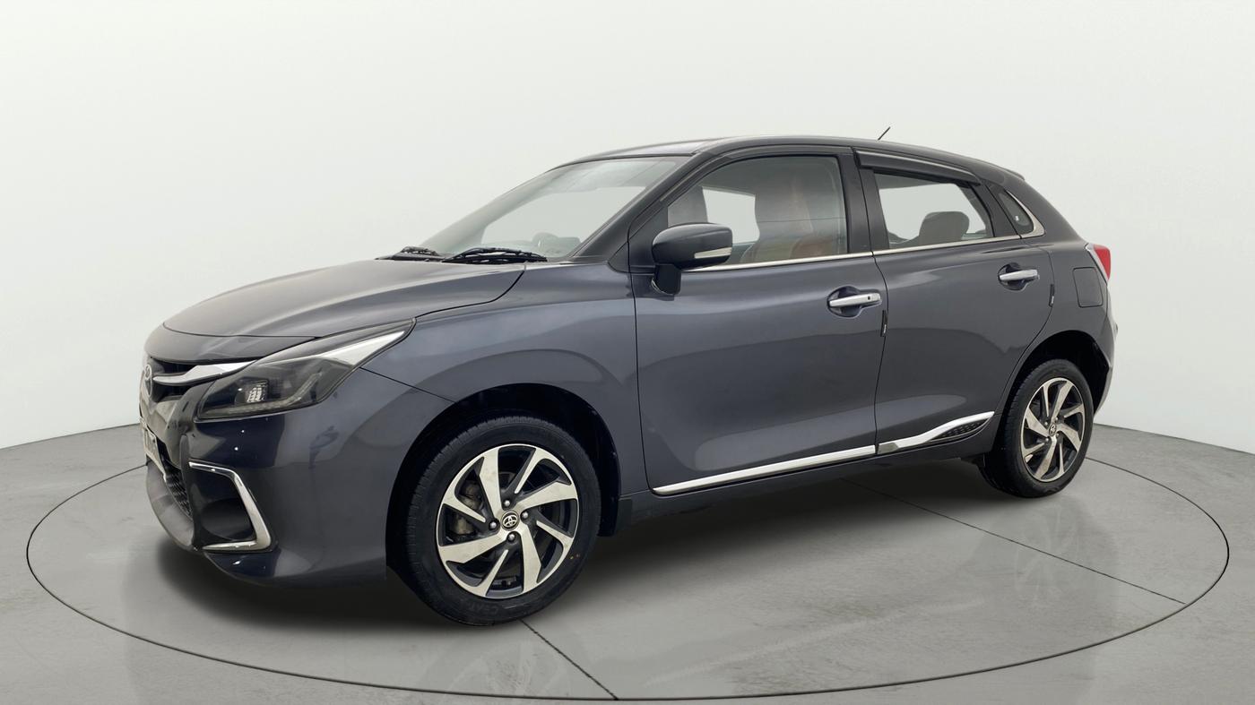 2023 Toyota Glanza G AMT, Petrol, Automatic, 48,027 km, Left Front Diagonal