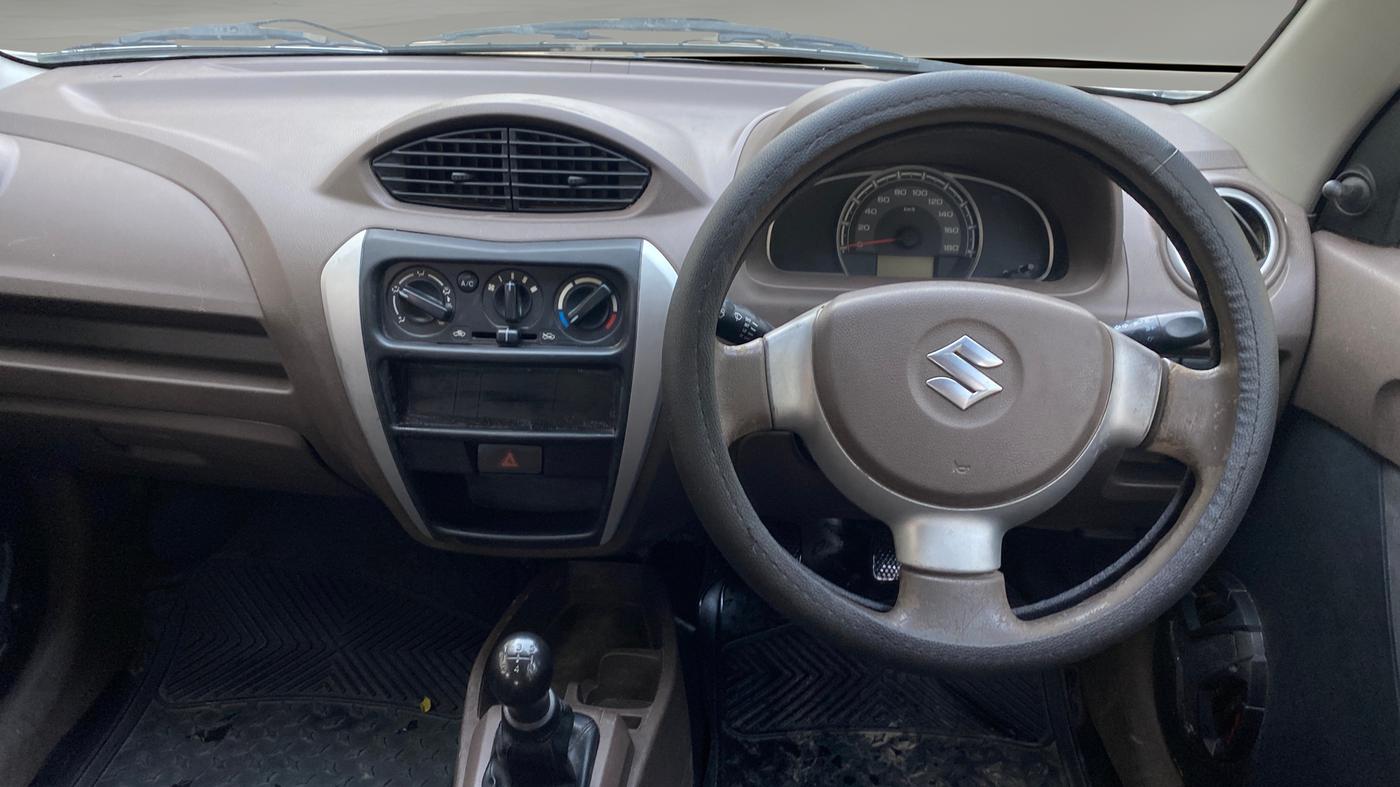 2013 Maruti Alto 800 LXI, Petrol, Manual, 96,911 km, Steering Wheel Close Up