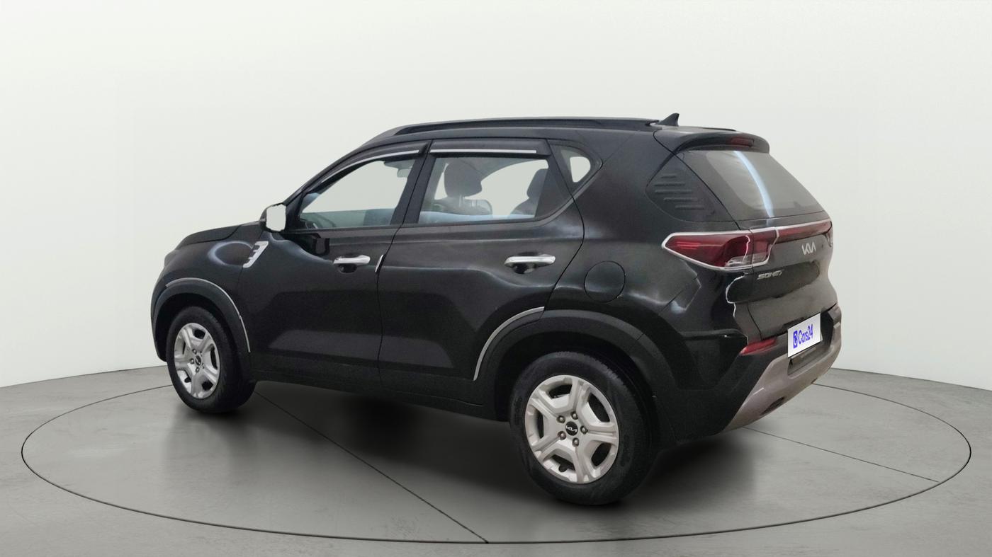 2021 KIA SONET HTK PLUS 1.0 IMT, Petrol, Manual, 53,166 km, Left Back Diagonal