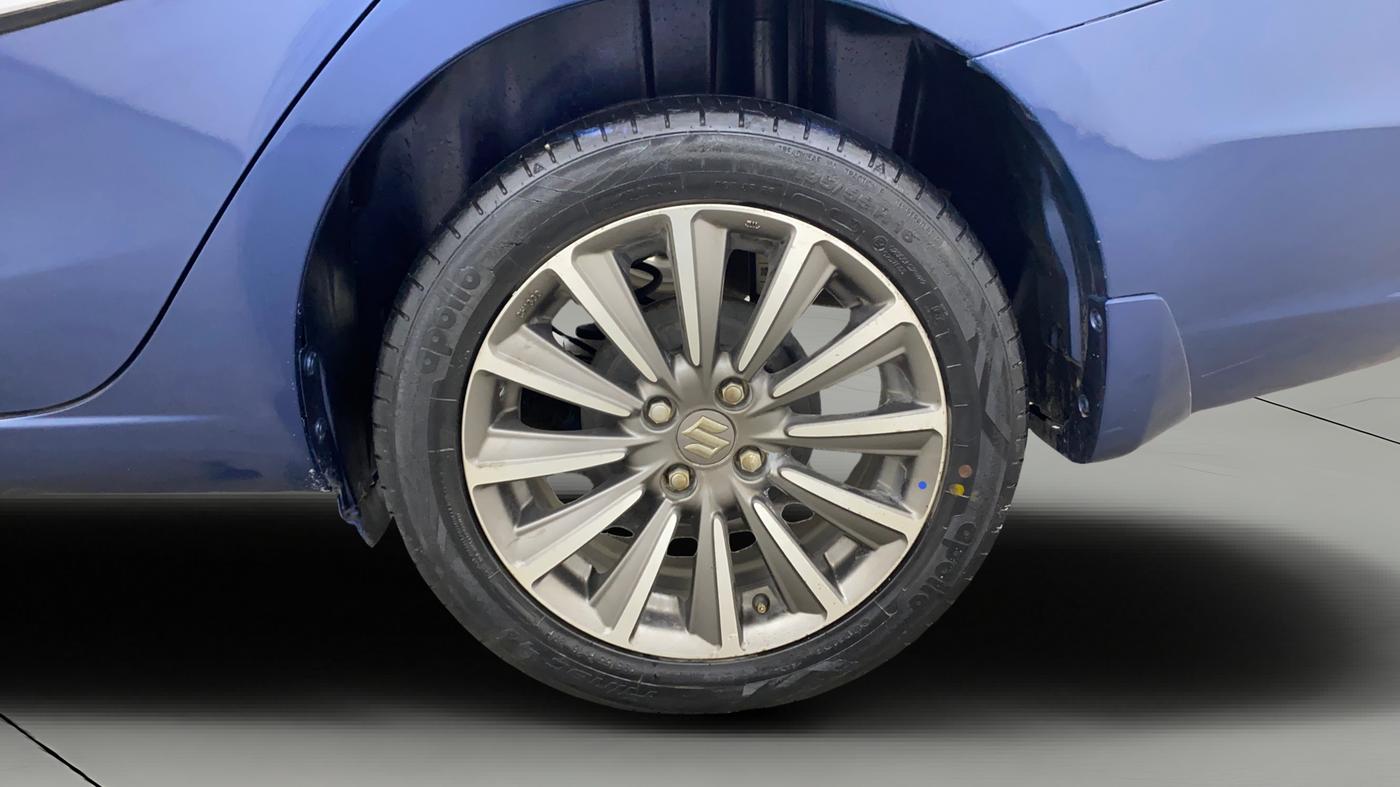 2019 Maruti Ciaz ALPHA 1.5 SHVS PETROL, Petrol, Manual, 40,966 km, Left Rear Wheel